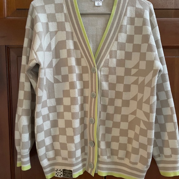 Gee’s Bend x Target Checkered Cardigan - Picture 2 of 3